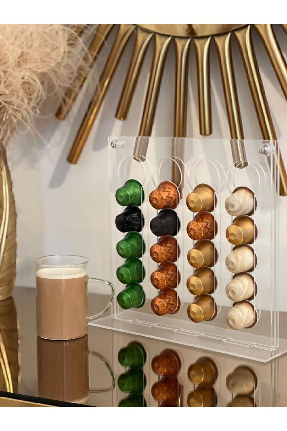 Nespresso Uyumlu Kapsül Kahve Standı - 10681