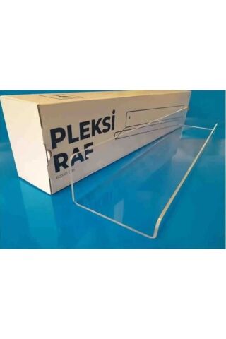 Pleksi Raf Genişlik 35cm X 10cm ÇİFT TARAFLI BANT HEDİYE