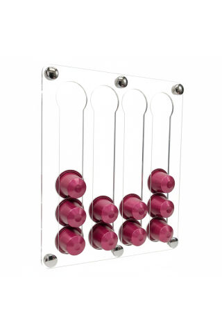 Nespresso Jacobs Uyumlu Kapsül Kahve Standı (MIKNATISLI ŞEFFAF)