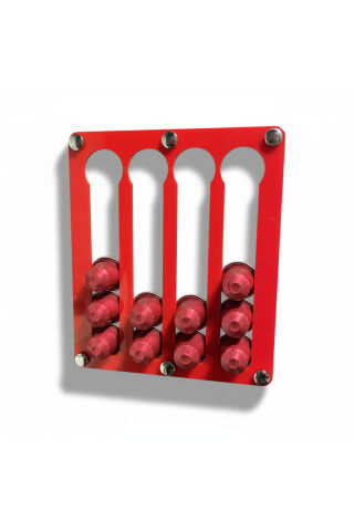 Nespresso & Jacobs Uyumlu Kapsül Kahve Standı (mıknatıslı, 20 Kapsül Kapasiteli)