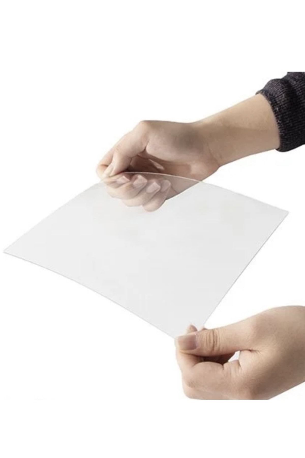 0.5 Mm Şeffaf Pet-g Levha 21x30 A4 Çerçeve Camı Için Uygundur Pvc Levha