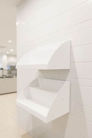 Kasaönü , Bar Önü ,tezgah Önü Aperatif Standı , Tezgahönü Organizer Raf 25 Cm 2 Katlı Model
