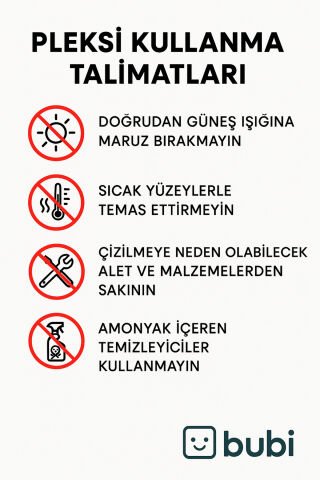 Büyük Boy Şeffaf Akrilik Nota Kitap Standı | 35x33 cm Pleksi Masaüstü Kitaplık Desteği