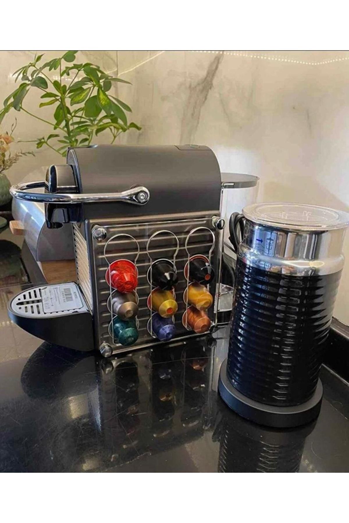 Nespresso Starbucks Uyumlu Mıknatıslı Kahve Kapsül Tutucu - Düzenleyici