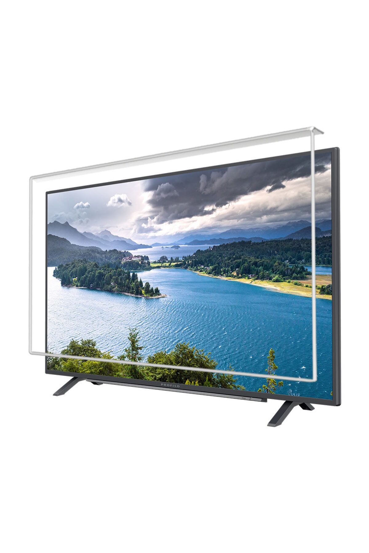 Profılo 43pa300t Tv Ekran Koruyucu Ekran Koruma Camı