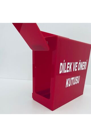 Pleksi Dilek & Öneri Kutusu (KIRMIZI)