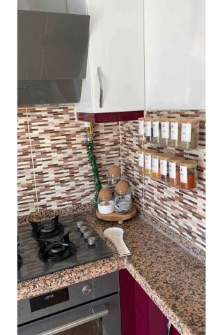 Mutfak Düzenleyici Pleksi Raf 60 cm x 10 cm ( 2 ADET )